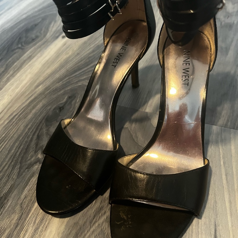 Nine West Elegant Black Heels